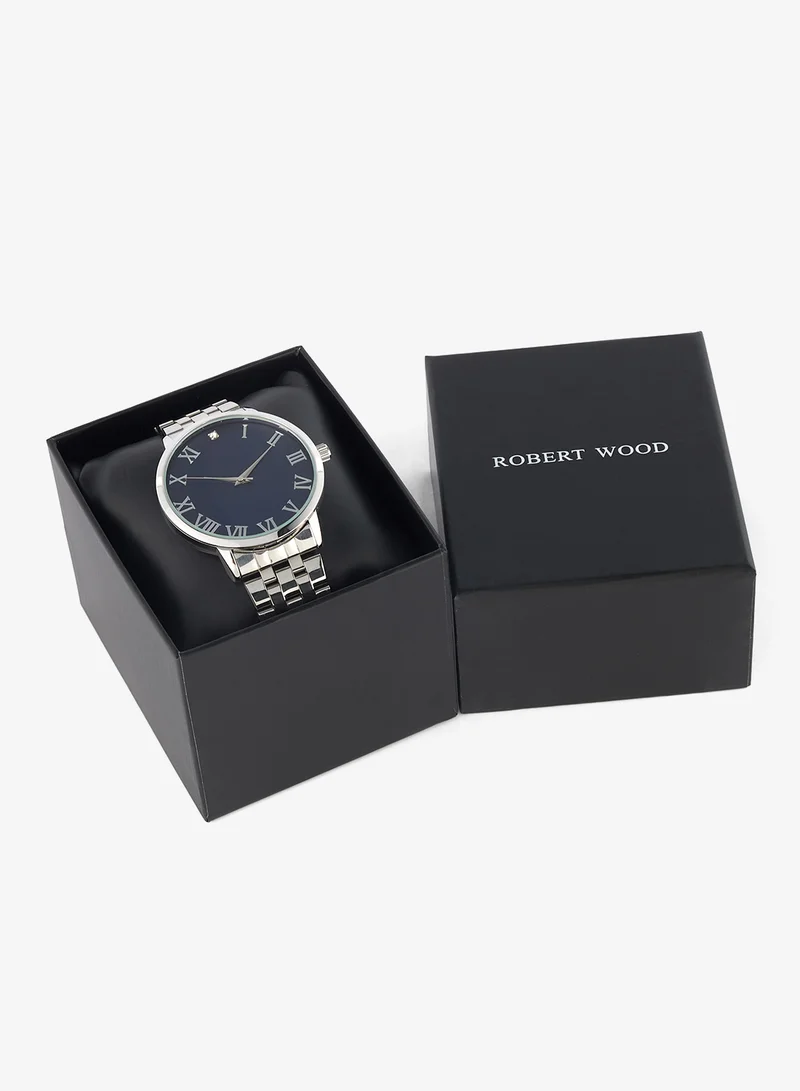 Robert Wood  Metal Strap Analogue Watch for Men | Best Price UAE