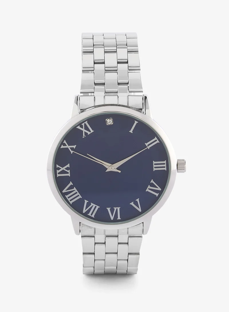 Metal Strap Analogue Watch