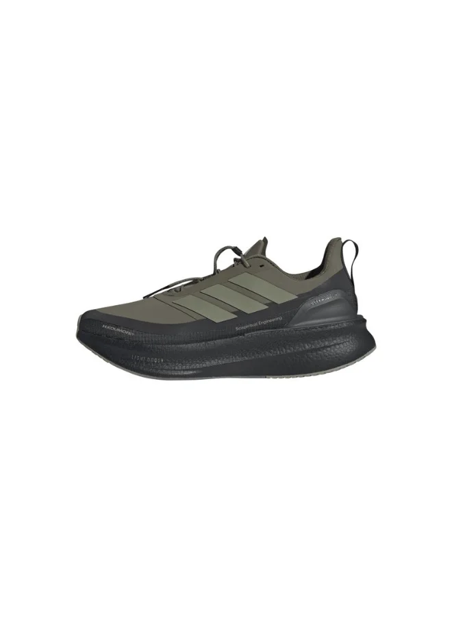 adidas حذاء جري ألترا بوست  إتش كيه للرجال رمادي