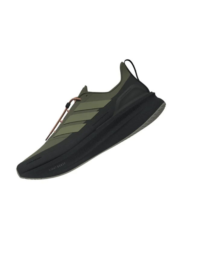 adidas حذاء جري ألترا بوست  إتش كيه للرجال رمادي