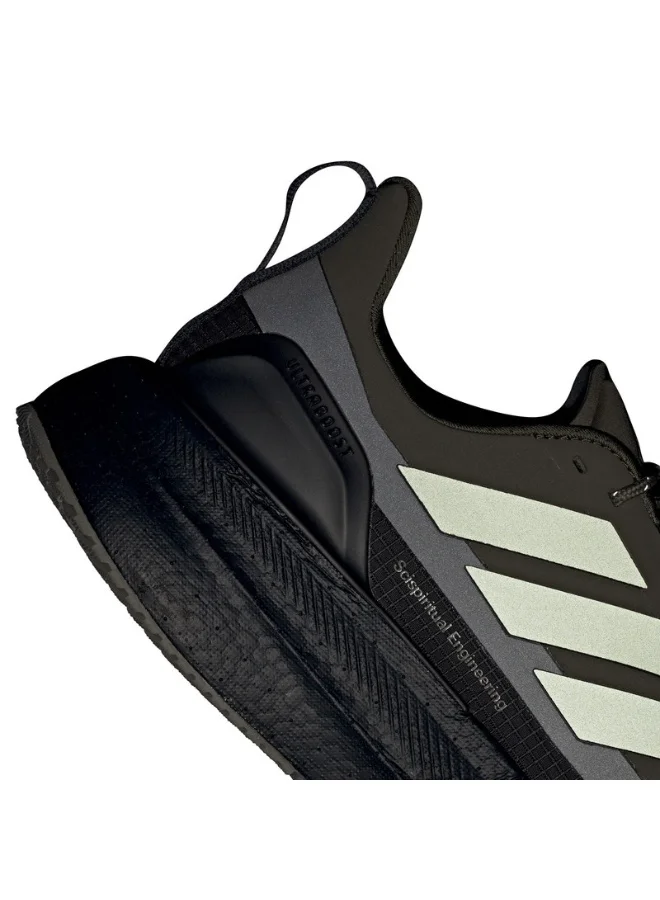 adidas حذاء جري ألترا بوست  إتش كيه للرجال رمادي