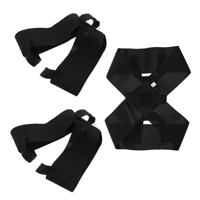 Adjustable Posture Corrector Back Strap for Adults Anti Hunchback Shoulder Brace Black - Image 2