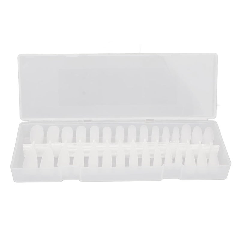 Matte Full Cover False Nails Ultra Thin Lightweight 300PCS ABS Material Multiple Sizes - Image 2