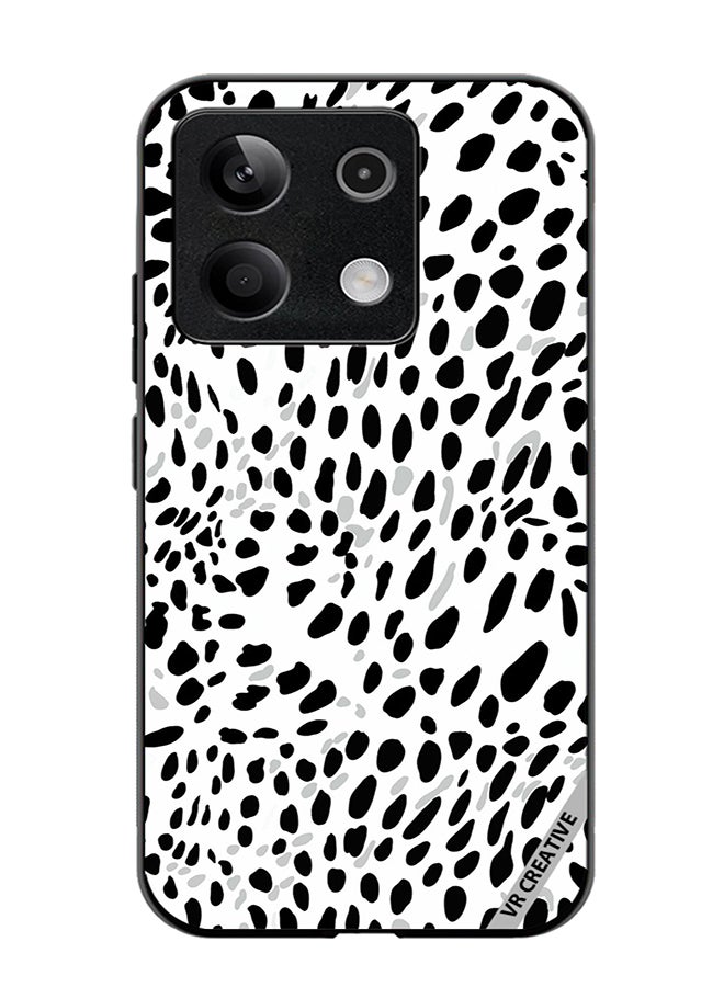 VR CREATIVE Protective Case Cover For Xiaomi Poco X6 Black Gray On A White Design Multicolour - Image 1
