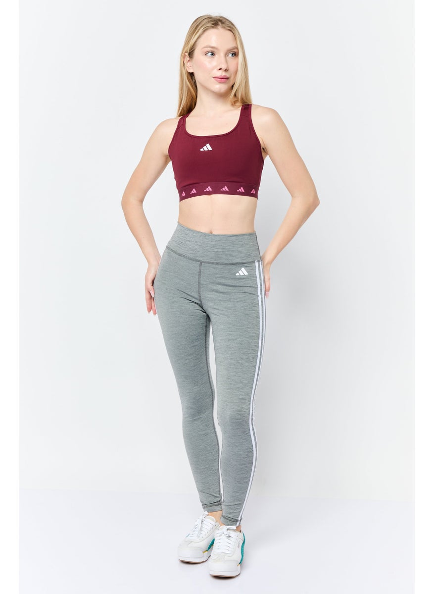 Adidas - Women Tight Tall Fit Training Leggings, Grey - Image 1