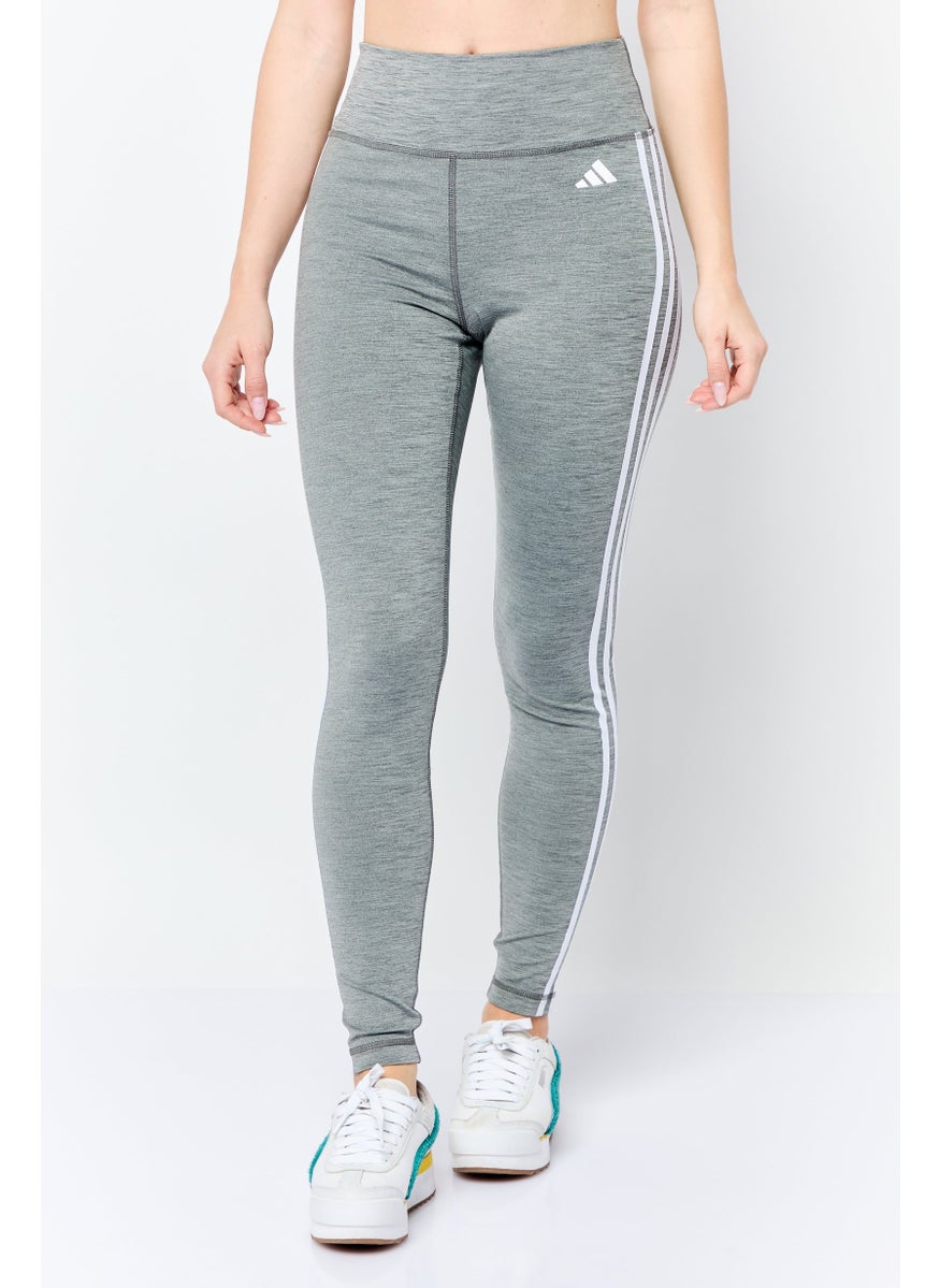 Adidas - Women Tight Tall Fit Training Leggings, Grey - Image 1