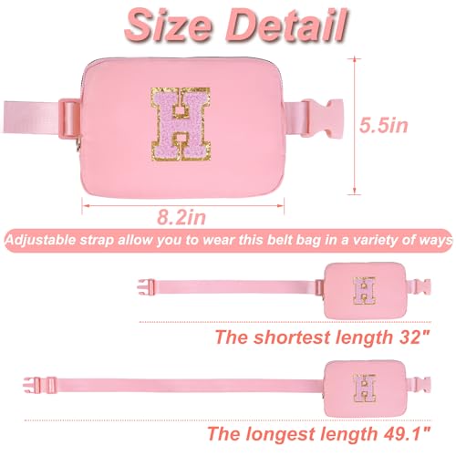Uygafly Bridal Shower Gifts,Cool Bridal Wedding Shower Gifts,Bride Gifts Wedding Gift Bag,Bridesmaid Proposal Gifts,Belt Bag Waist Packs Fanny Pack Crossbody Bags for Women Girls | Peach,H - Image 4