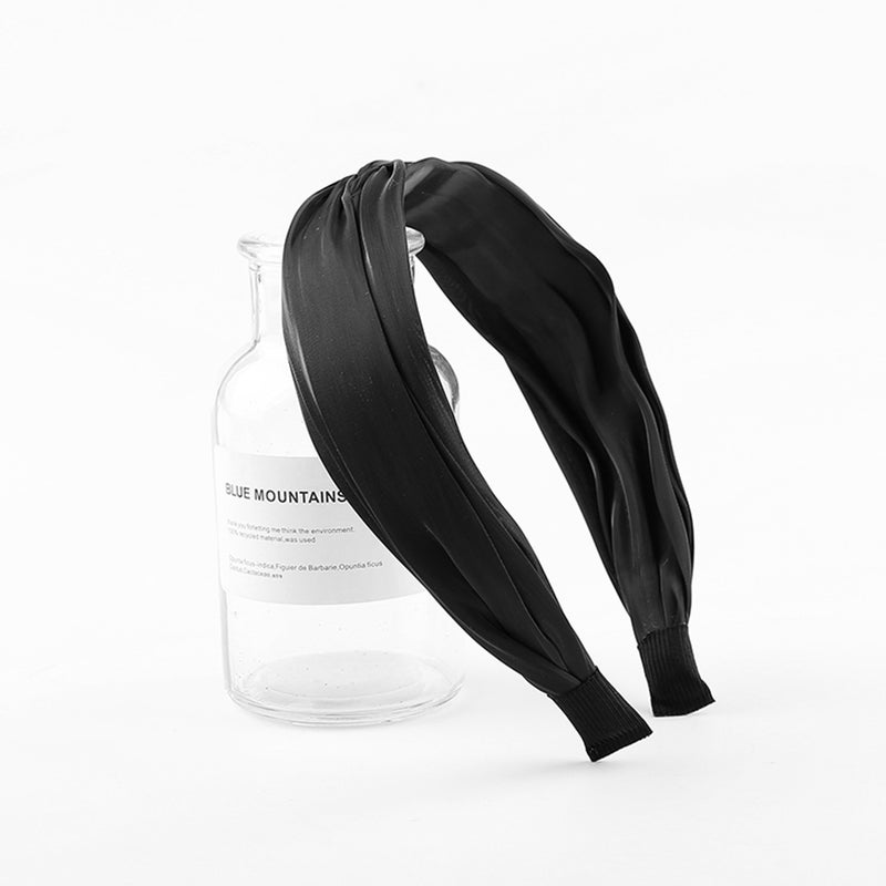2 pcs Fashion Headband Hair Band Hair Accessory Adorable Hair for Party Daily Use Women Girls (Black) - Image 2