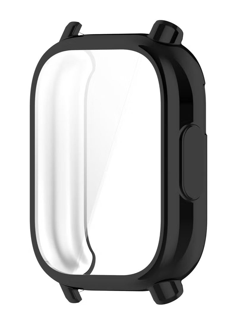 Protective Case for Redmi Watch 5 Active TPU Shockproof Screen Protector Cover Case (Black) - Image 4