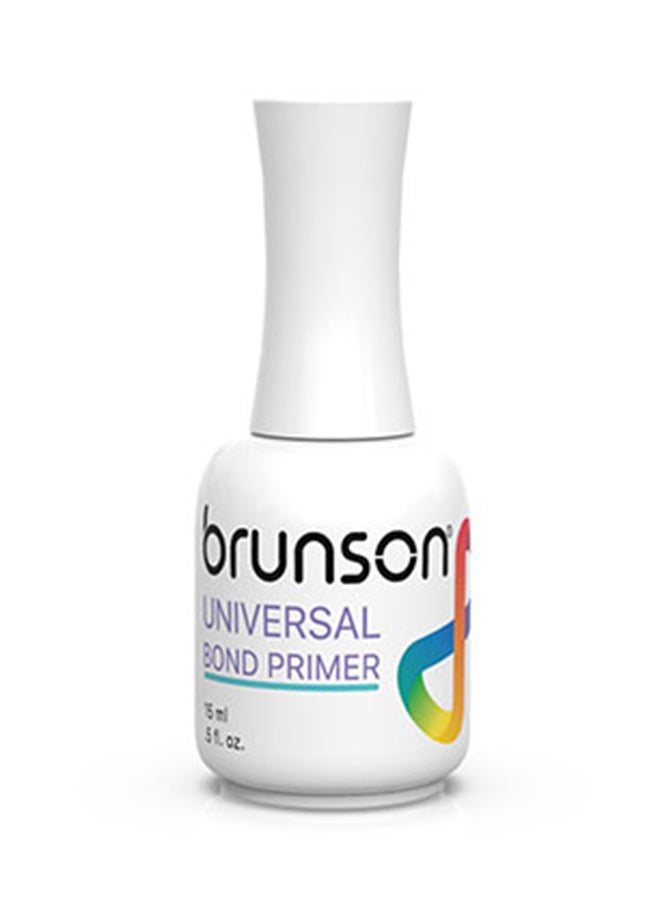 brunson Universal Nail Primer for Gel Nails 15ml Nail Prep Natural Air Dry Nail Bonding Primer for Acrylic Nails Gel Nail Polish Acrylic Powder Non Acid Primer for UV Gels Fast Dry Superior Bonding Agent