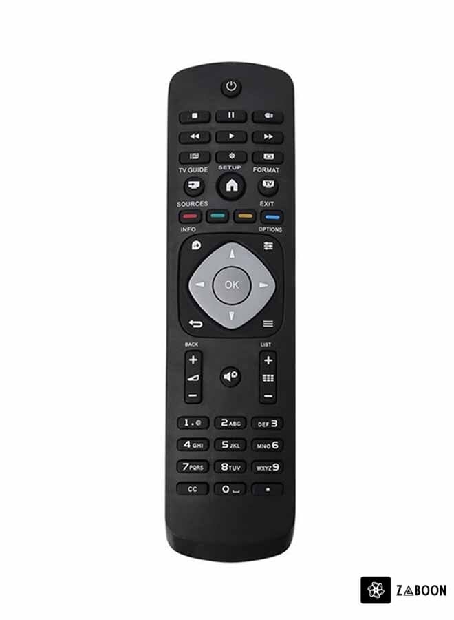 Zaboon Replacement Universal Remote Controller for Philips Black