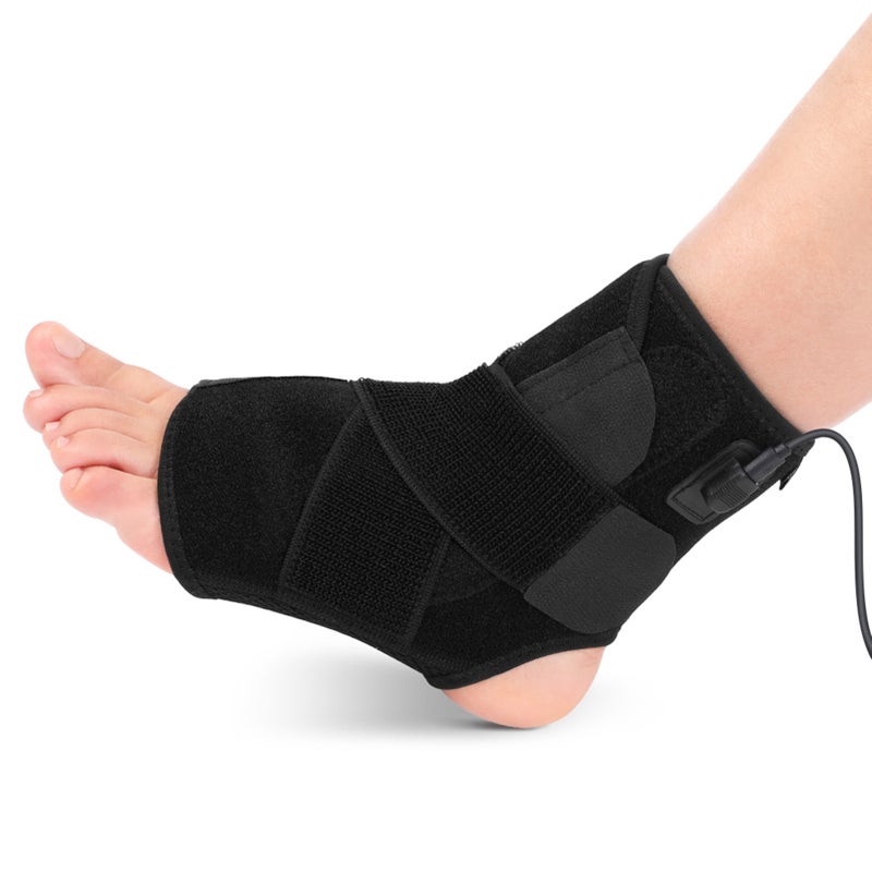 Heating Ankle Support Brace USB Ankle Protector Winter Keep Warm Wrap Belt - Image 4