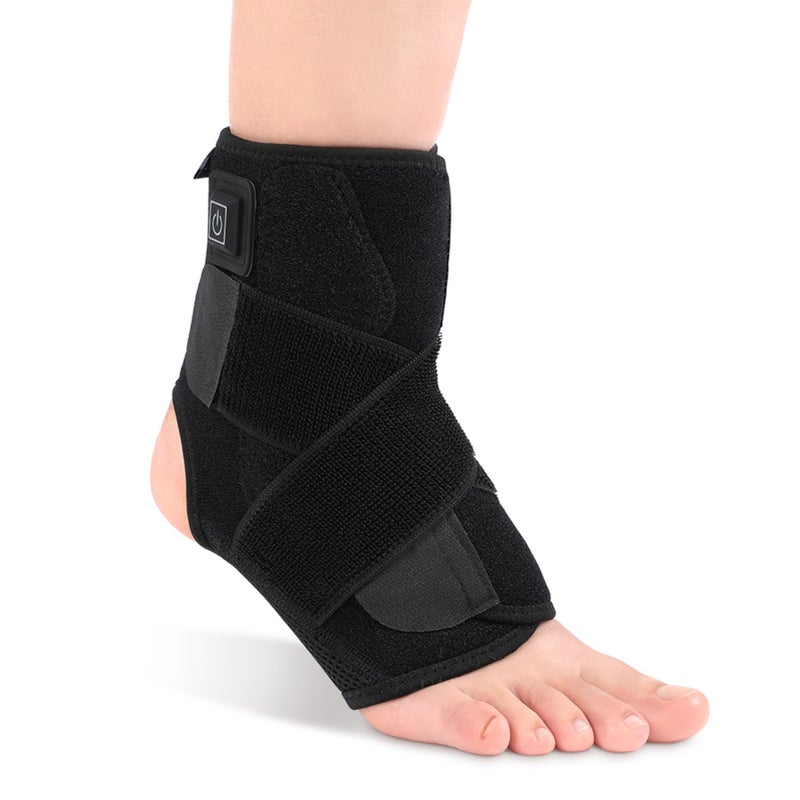 Heating Ankle Support Brace USB Ankle Protector Winter Keep Warm Wrap Belt - Image 2