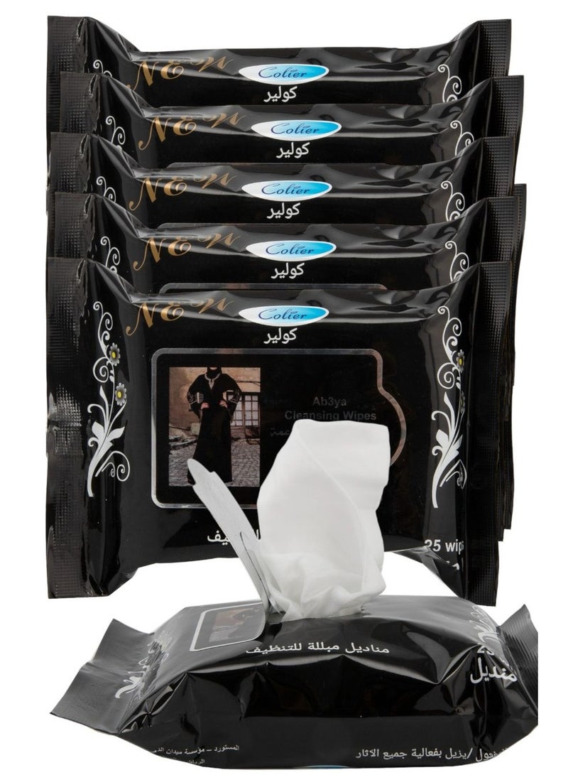 COLIER Abaya Cleaning Wipes  6*25*(150wipes) - Image 1