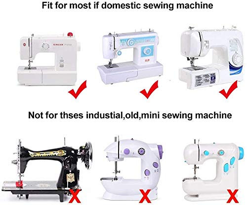 SYGA Domestic Sewing Foot Presser Foot Set Sewing Machines (11 PCS) - Image 3