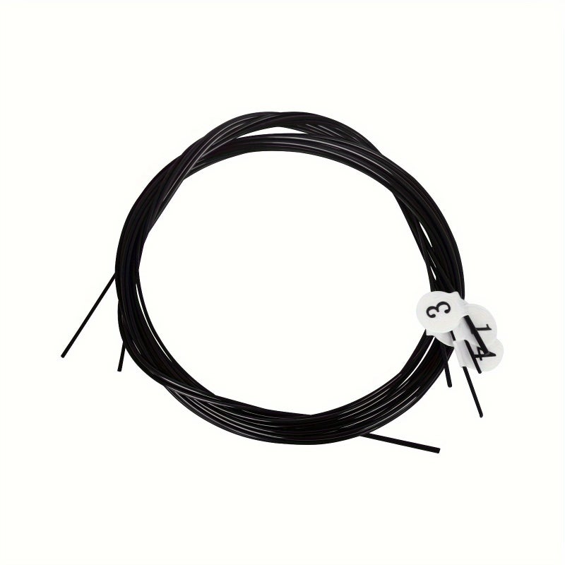 IRIN U106 Ukulele Strings, Black Nylon, 4 Strings with Serial Numbers, Packaged in a Durable Cardboard Box, Offering Excellent Sound Quality - Image 4
