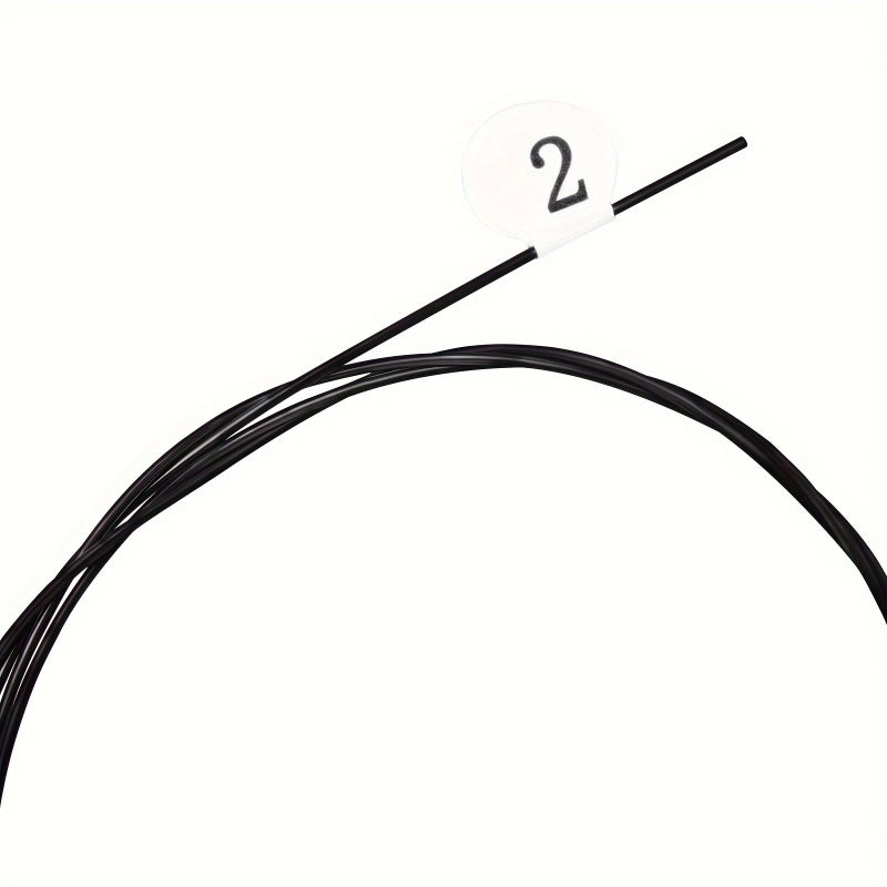 IRIN U106 Ukulele Strings, Black Nylon, 4 Strings with Serial Numbers, Packaged in a Durable Cardboard Box, Offering Excellent Sound Quality - Image 3