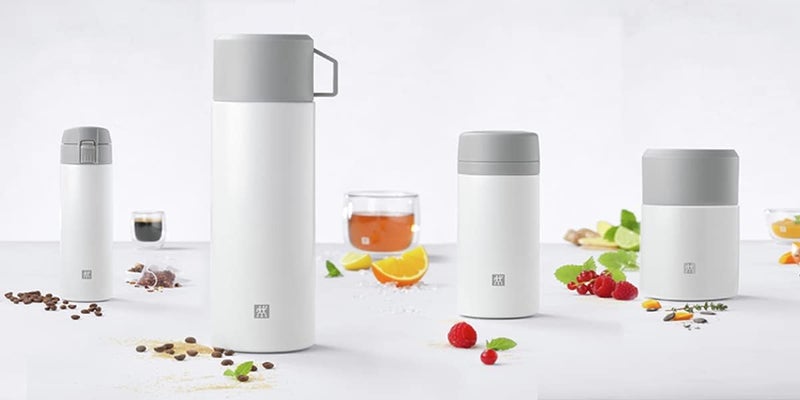 ZWILLING Thermo 15.2-ounce Travel Bottle - Silver-White - Image 2