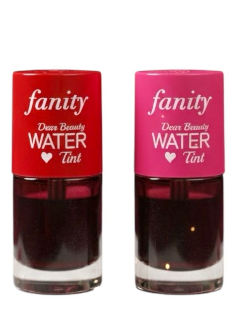 Water Tint Lip Gloss 2pcs