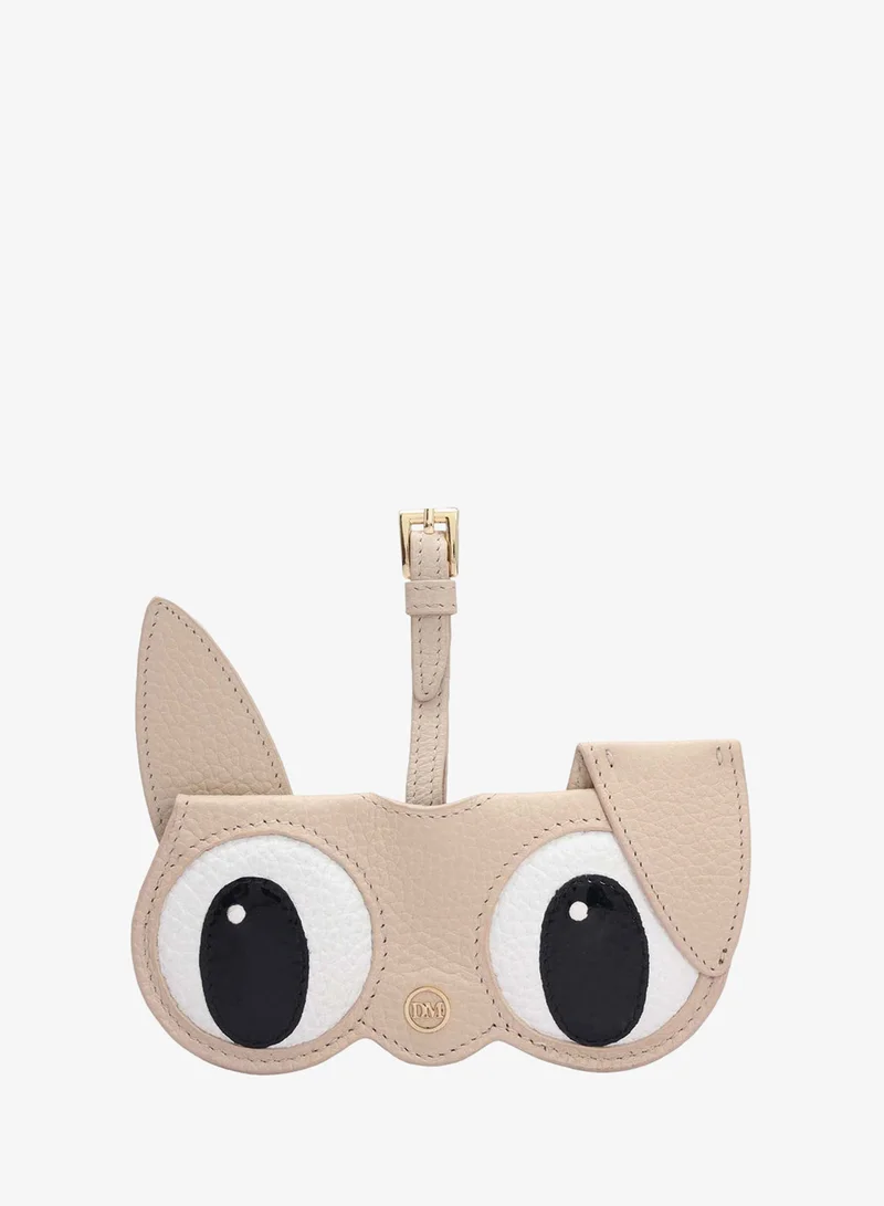 Da Milano Wax Leather Spectacle Case - Dove