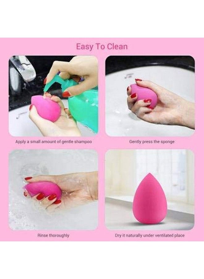 ClubComfort - Makeup Beauty Foundation Cream Powder Liquid Blender Sponge Puff Set Of 3 - Image 1