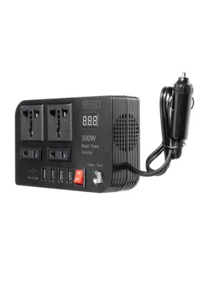 BYGD - Power adapter from 12 volts to 220 volts capacity 300 watts works through the car lighter /E8982 - Image 1