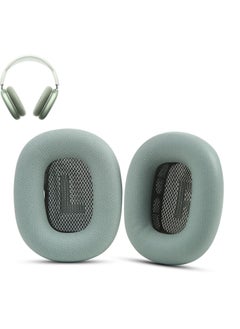 Y&D Ear Pads for AirPods Max Earmuffs, Headband Cups Replacement Sponge Cover Cloth Cushion Magnetic Headphone Accessories with Knitted Mesh, Memory Foam, Green  - Image 1