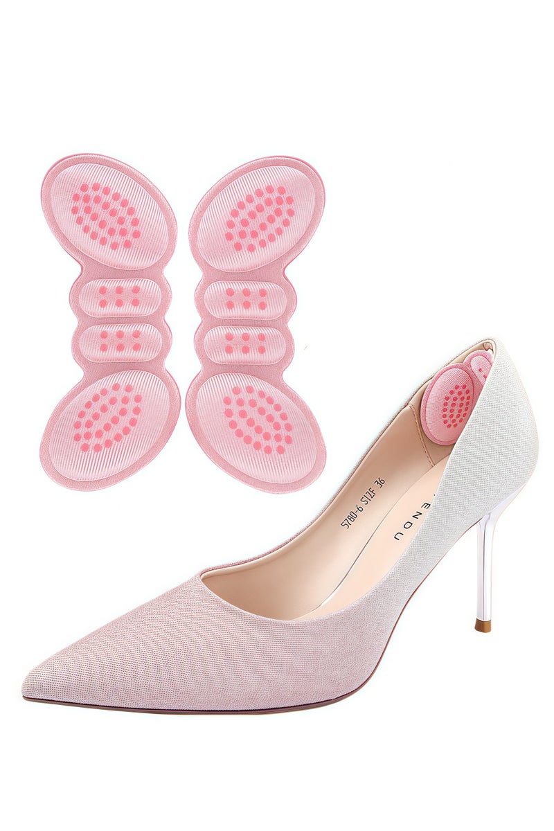 Generic 2 heel pads, self-adhesive non-slip heel pads, special wear-resistant sponges for high heels, suitable for oversized heels, non-slip heel pads, men's and women's styles, to prevent foot friction and blisters. - Image 1