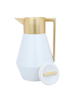 Alsaif Gallery Thermos Pearl Golden Handle 1L  - Image 2