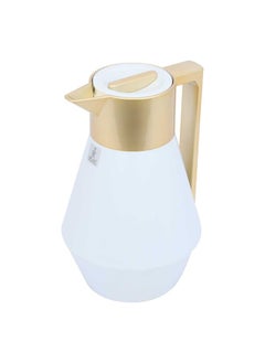 Alsaif Gallery Thermos Pearl Golden Handle 1L  - Image 1