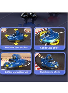 Generic Remote Control Car for Toddlers with Music and LED Lights, 2 Player Set - Bumper Cars for Kids, Toys for Children, Birthday and Eid Gift - for Boys and Girls  - Image 3