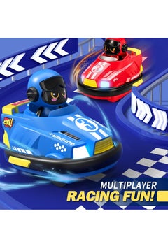 Generic Remote Control Car for Toddlers with Music and LED Lights, 2 Player Set - Bumper Cars for Kids, Toys for Children, Birthday and Eid Gift - for Boys and Girls  - Image 4