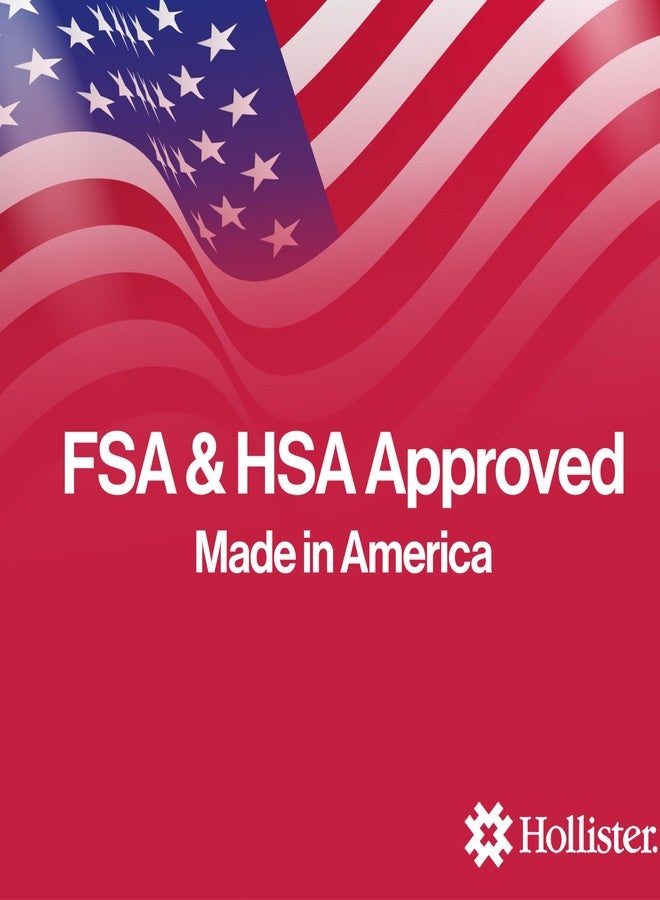 Hollister 14203 New Image Flat Flexwear Cut to Fit up to 2-1/4", Skin Barrier, Red Color Code Match, 5 Pack - 2-1/4” Flange Size - Image 4