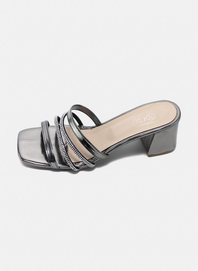Glitter Glitter Women Slippers - Grey - Image 2