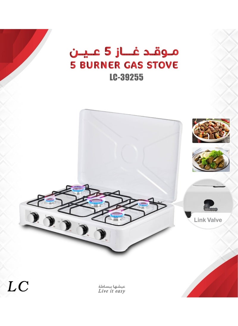 LC - 5 Burner Gas Stove - Image 1