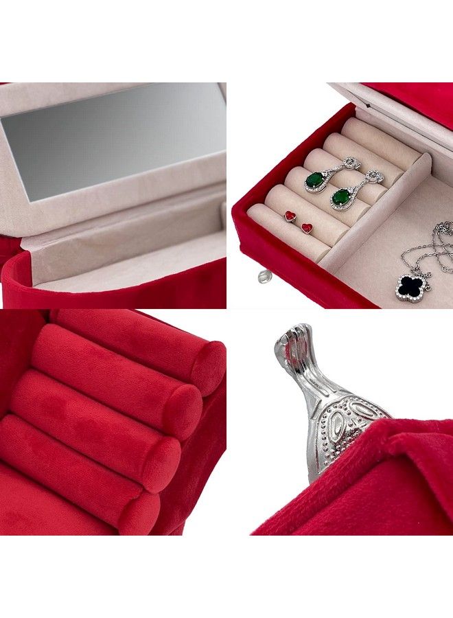 Yikko وسائد أريكة 1/6 لزينة غرفة المعيشة أو غرفة النوم في بيت الدمى 12 إنش ملحقات دمى أثاث لهدايا بلايثدول للفتيات والنساء صندوق مجوهرات (A20Ys32) - Image 4