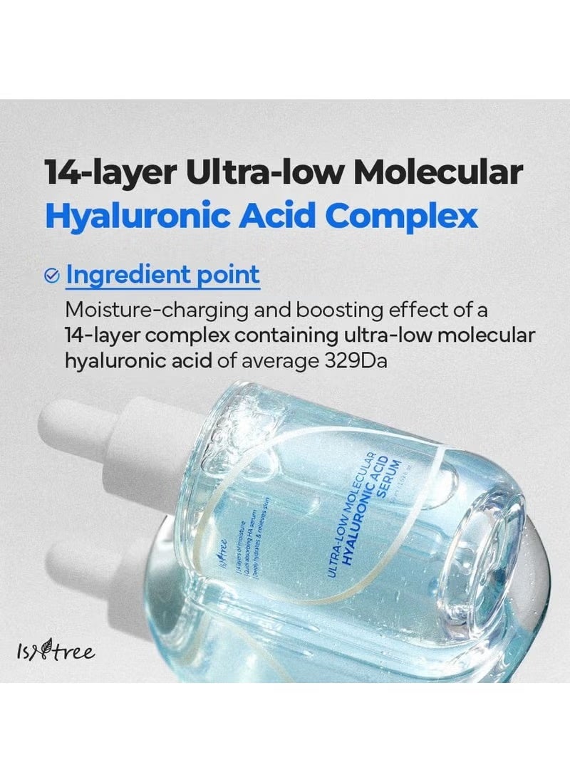 Isntree Ultra-Low Molecular Hyaluronic Acid Serum (50ml) - Image 4