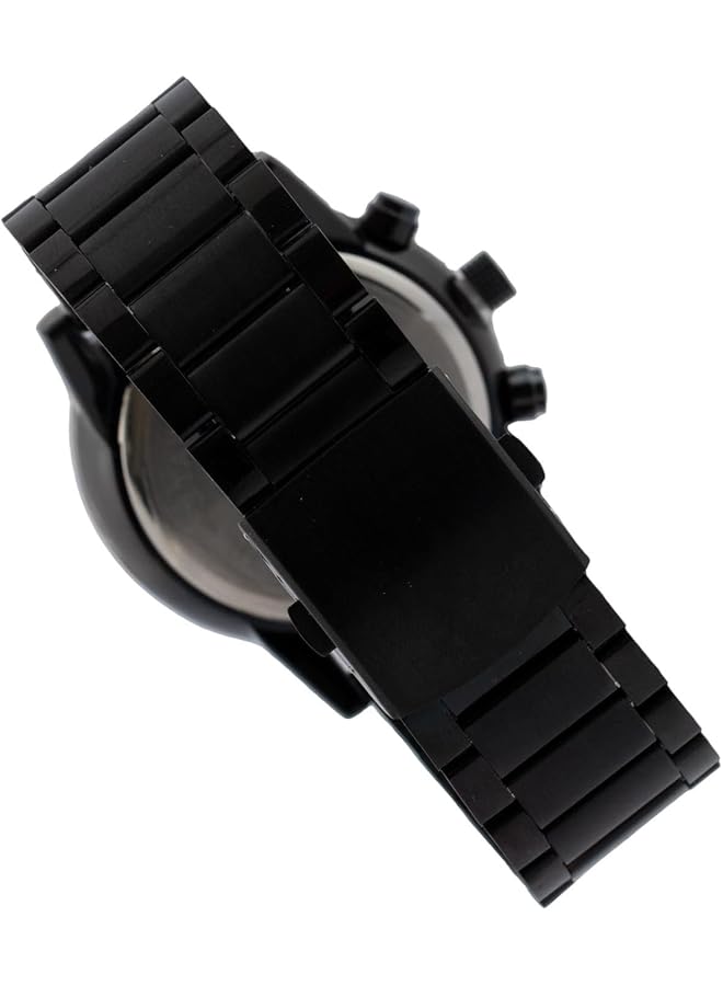 آر إس ساعة رجالية سوداء من Rs - Image 2