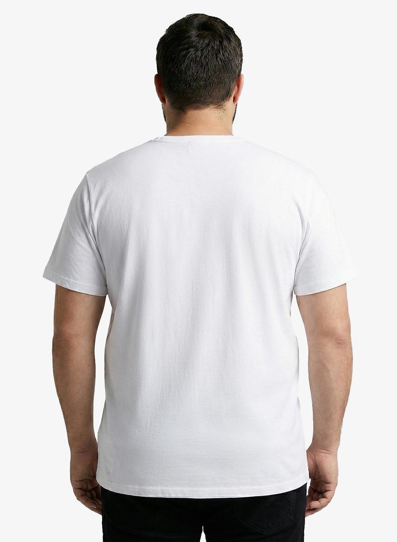 سفنتي فايف بيسيكس عبوة من  تي شيرت مقاس كبير - Image 5