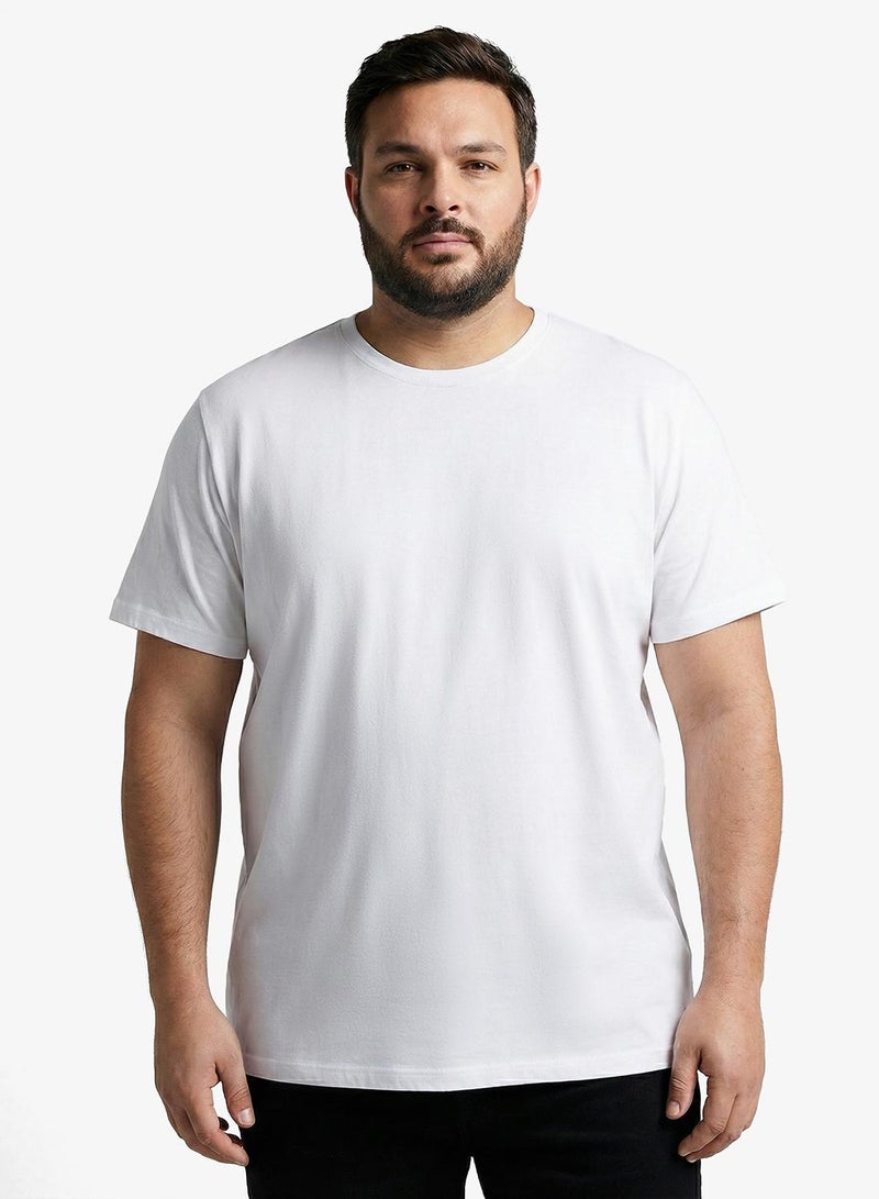 سفنتي فايف بيسيكس عبوة من  تي شيرت مقاس كبير - Image 4