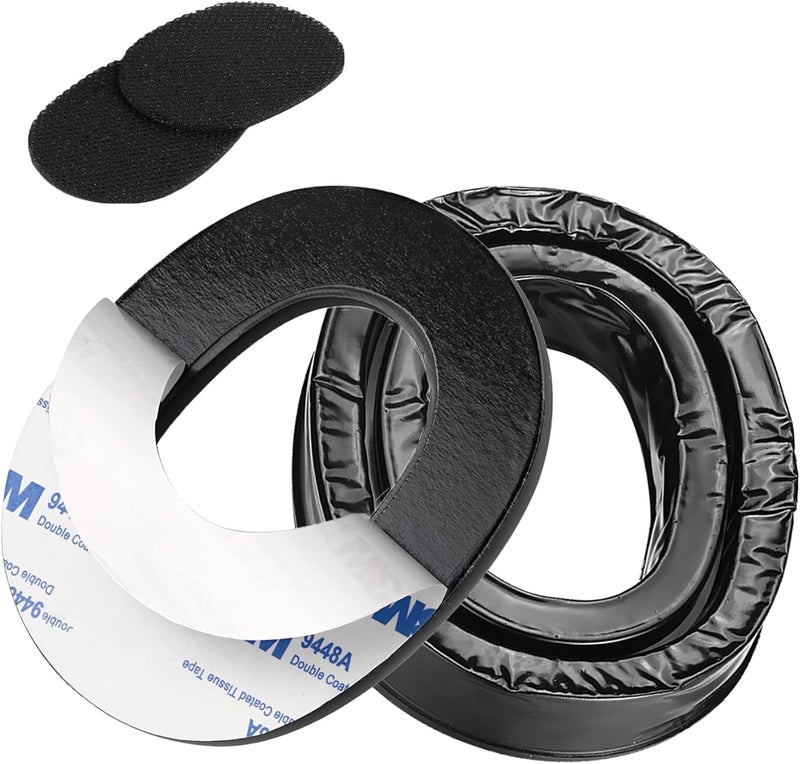 PROHEAR Gel Ear Pads Compatible with Peltor Sport RangeGuard TAC100 300 500 Earmuffs, Comfortable Replacement Gel Ear Cups - Image 1