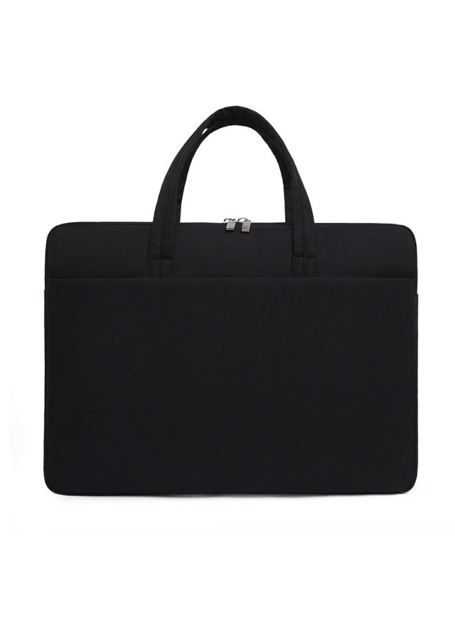 FANGFANGOTD 15.6 Inch Laptop Bag Lightweight Computer Bag Travel Business Handbag Briefcase for Men and Women Work Office College School - Image 1