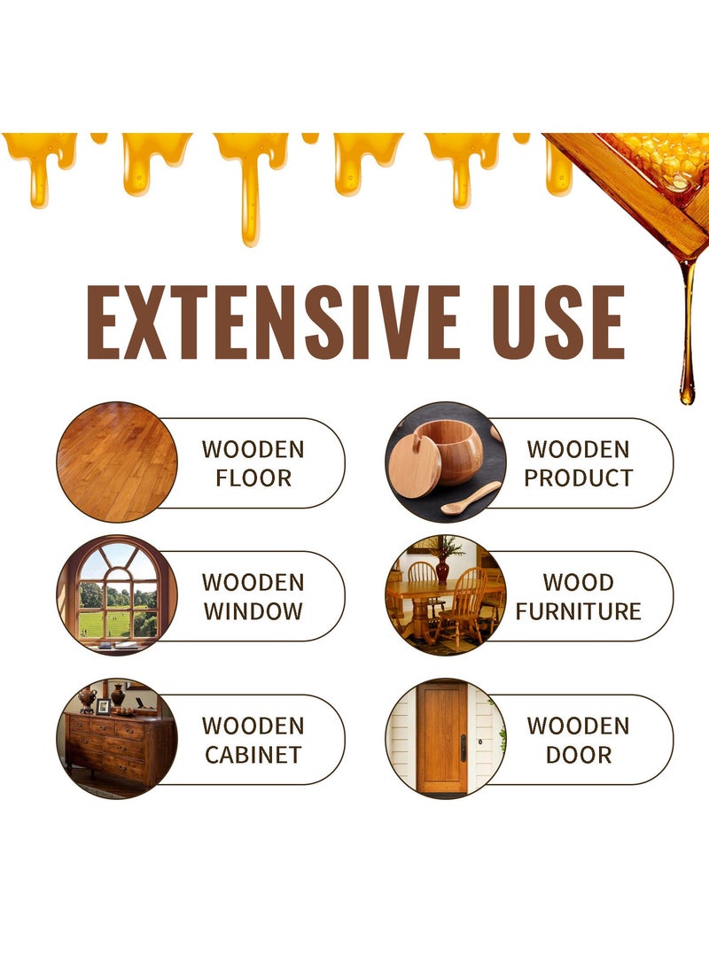 Jaysuing - Beewax Wood Furniture Polishing Beeswax Wood Floors Mahogany Furniture Cleaning Decontamination Brightening Care Beeswax - Image 1