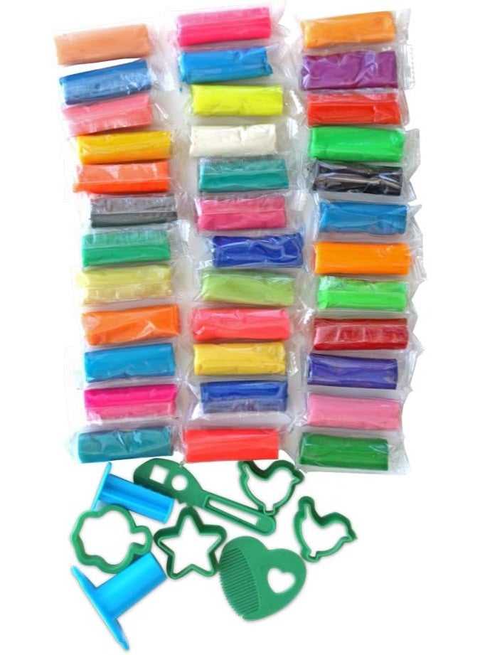 Play Dough 36 Colors Modeling Clay ideal for kids craft activities and party favors and return and birthday gifts - Image 2