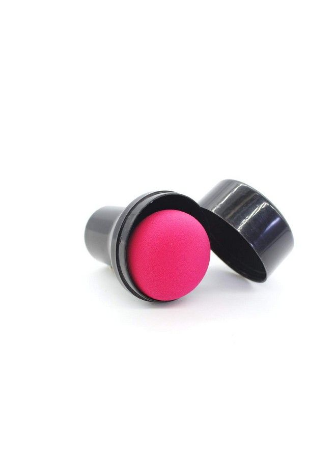 Vinayakart Soft Cosmetic Loose Powder Mushroom Head Beauty Concealer Foundation Puff Brush (Pink) - Image 1