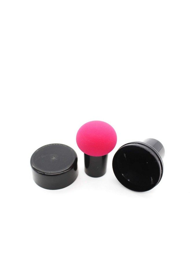 Vinayakart Soft Cosmetic Loose Powder Mushroom Head Beauty Concealer Foundation Puff Brush (Pink) - Image 3