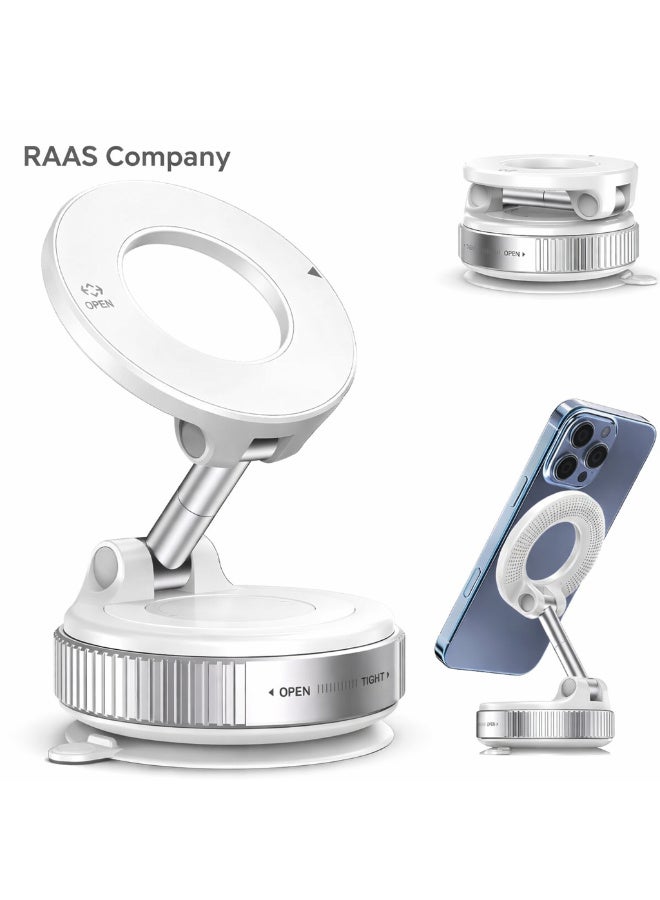 راس كومباني Raas Company Magnetic Phone Stand white 1
