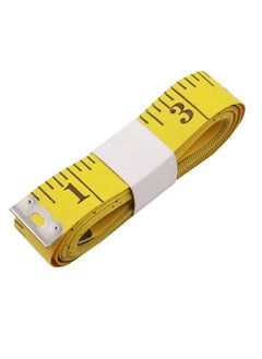 Generic 3 meter Double Scale Tailor Tape Yellow Double-sided Soft Tape Measure Sewing Measuring Ruler  - Image 1