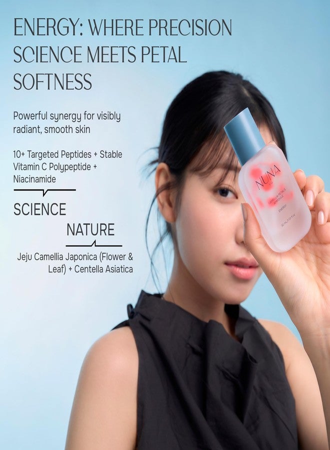 NUNA Camellia Petals Ampoule - Niacinamide, Camellia Japonica, Adenosine and Centella Asiatica extract, 1.01 fl oz - Image 2