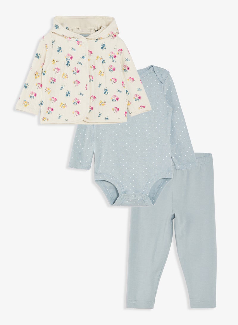 كارترز طقم كارديجان للأطفال حديثي الولادة من  قطع - Image 1